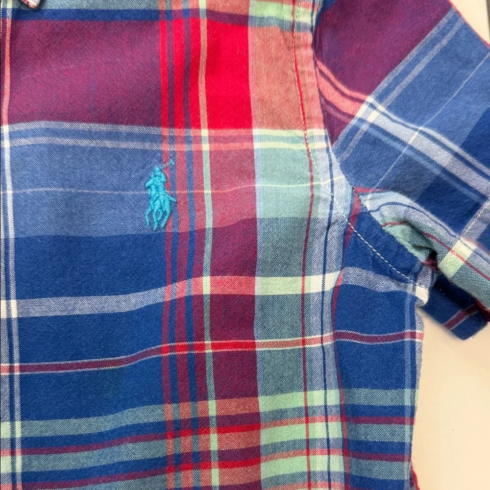 Boy's Plaid Ralph‎ Lauren shirt